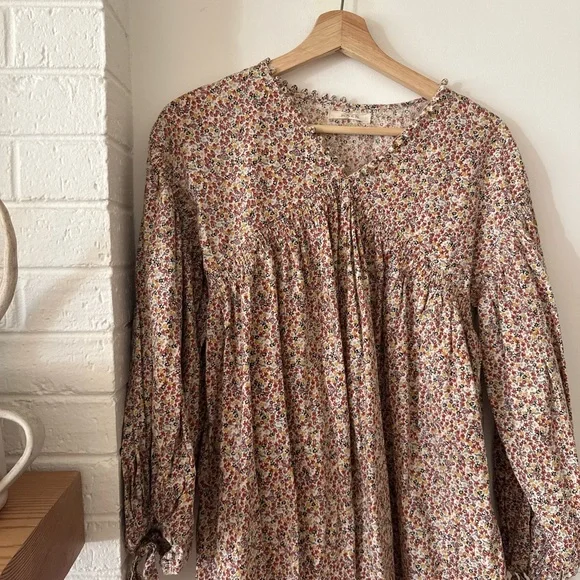 Dôen Floral Long Sleeve Dress - Picture 2 of 4